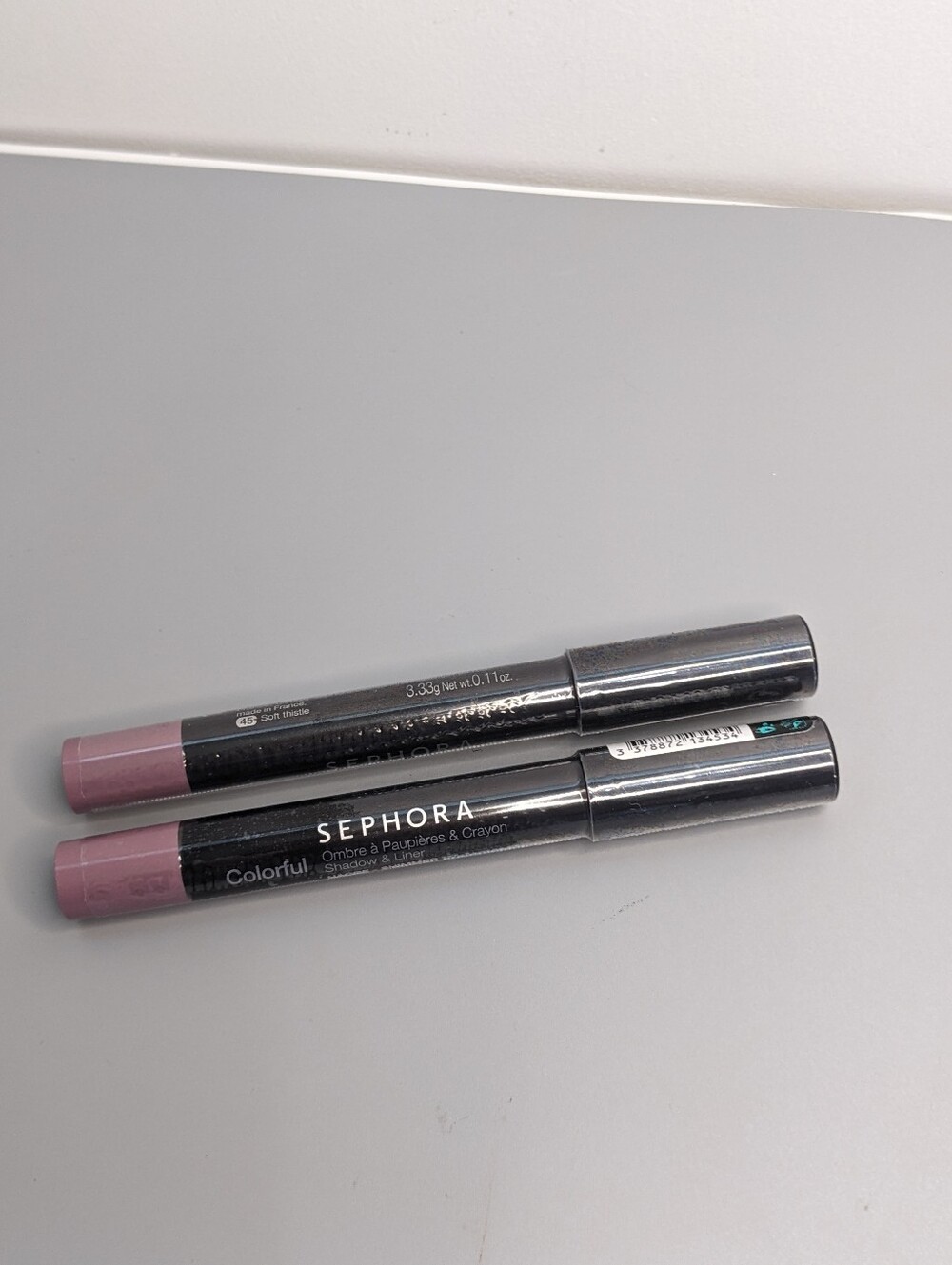 Sephora Eye Shadow & Liner Soft Thistle #45 Shimmer Waterproof Sealed New Lot 2